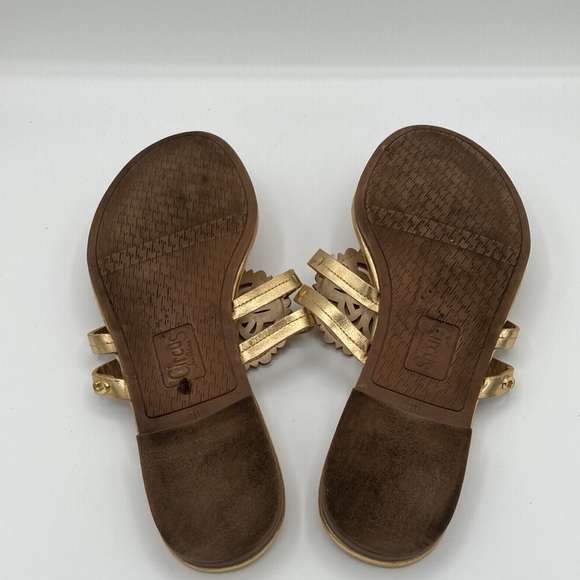 Women’s Gold Sandals CIRCUS by SAM EDELMAN Size 10- sassy!! - Picture 6 of 6